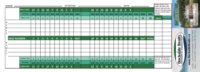 Course Pender Island Golf and Country Club